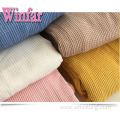 Polyester Cotton Lycra Waffle Knitted Fabric Polyester